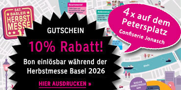 Herbstmesse Basel Petersplatz Jonasch Confiserie