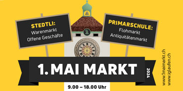 1. Mai Markt, Monatsmarkt Laufen Confiserie Jonasch Basel