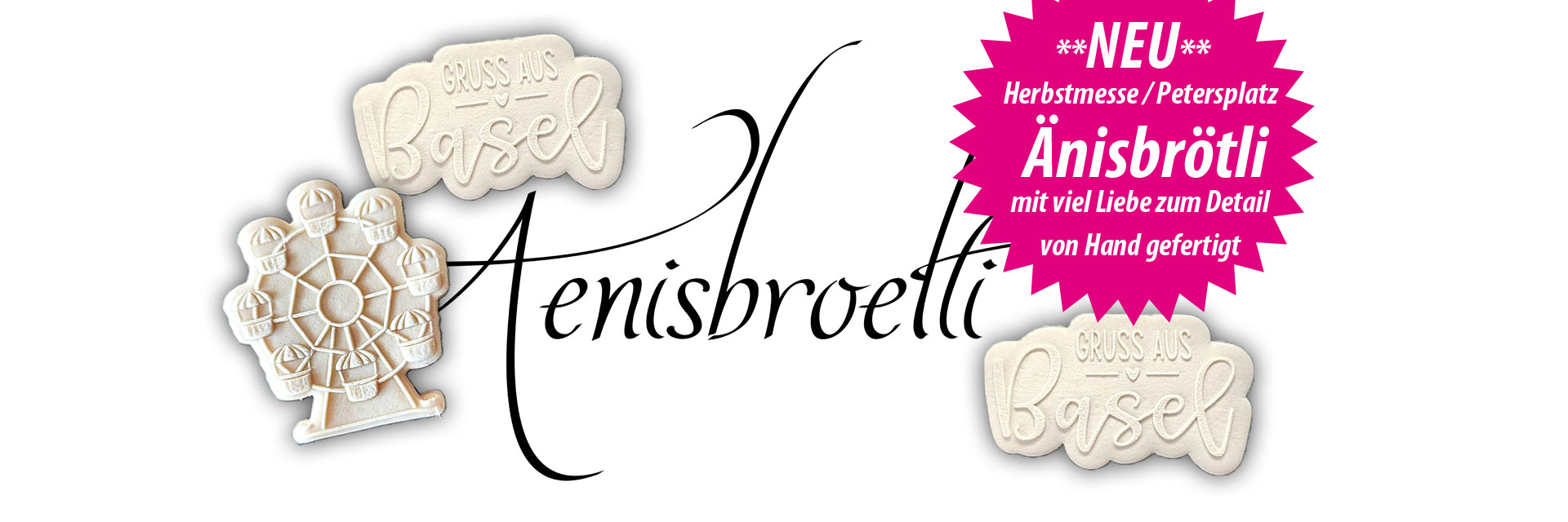 Änisbrötli, Aenisbroetli, Änis, Änisbroetli, Aenisbrötli, Springerle, Pastel de Nata, Pasteis de Nata, Natas, Confiserie, Süsswaren, Gebäck, Magenbrot, gebrannte Mandeln, Rahmtäfeli, Süsswaren, Erdbeeren, Jonasch, Basel